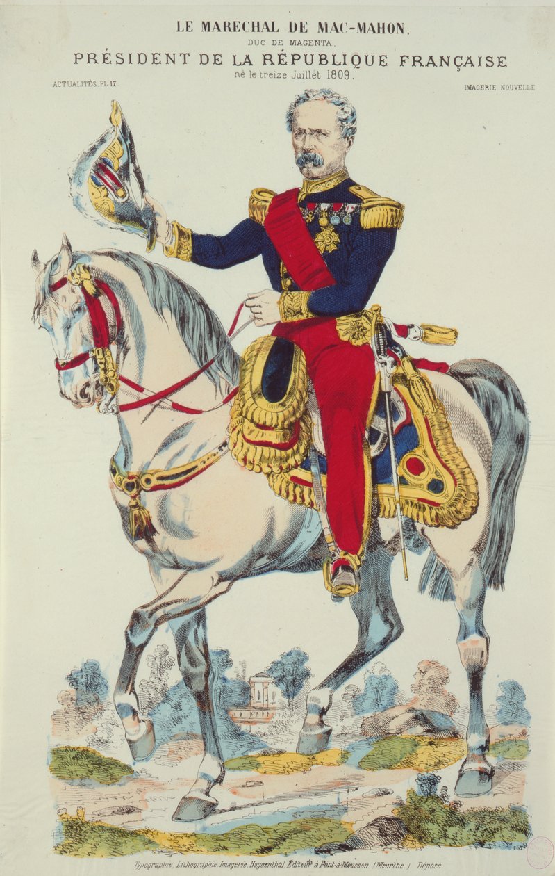 Marskalk Edme Patrice Maurice de Macmahon (1808-93) av French School