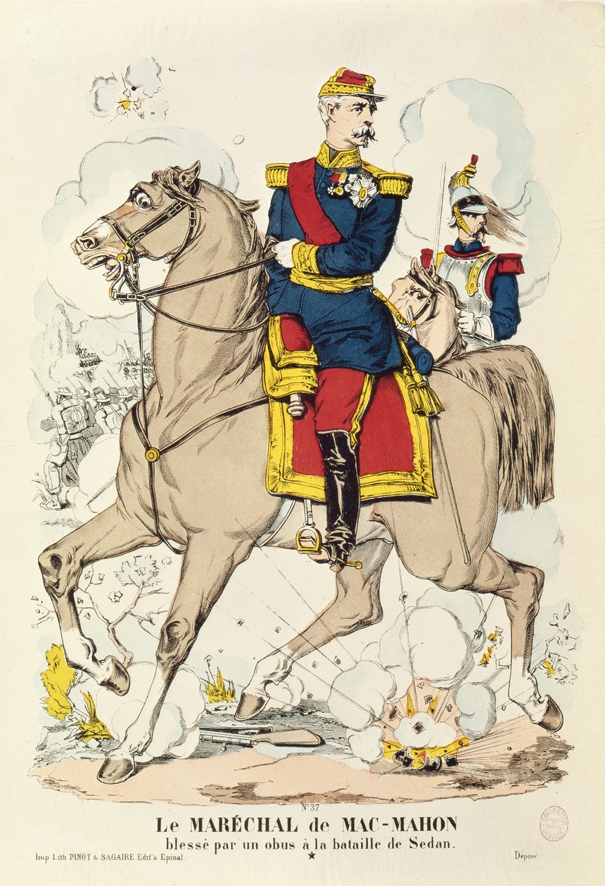 Marskalk Edme Patrice Maurice de Macmahon (1808-93) av French School