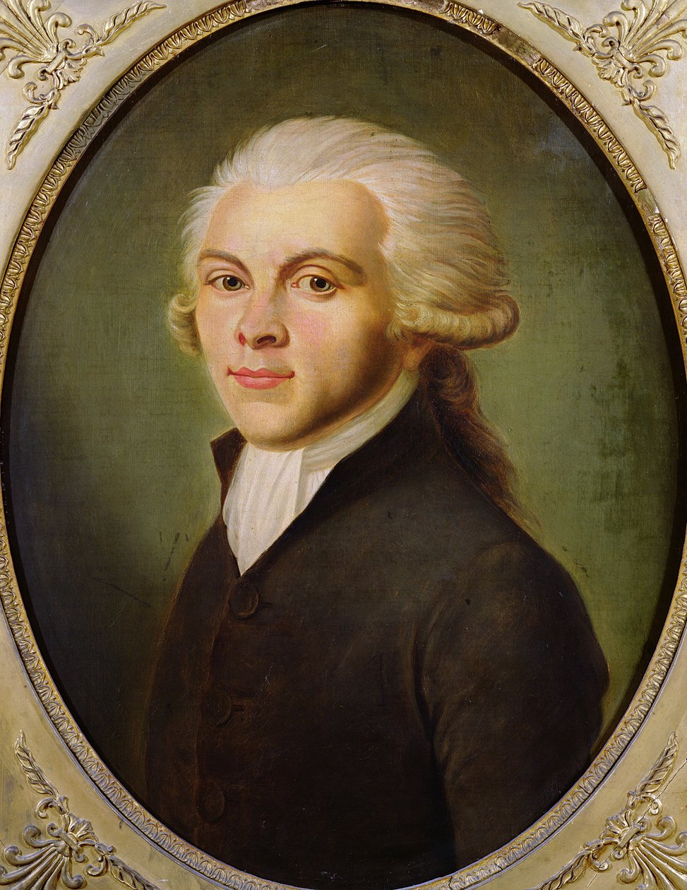 Maximilien de Robespierre (1758-94) ca. 1793 av French School