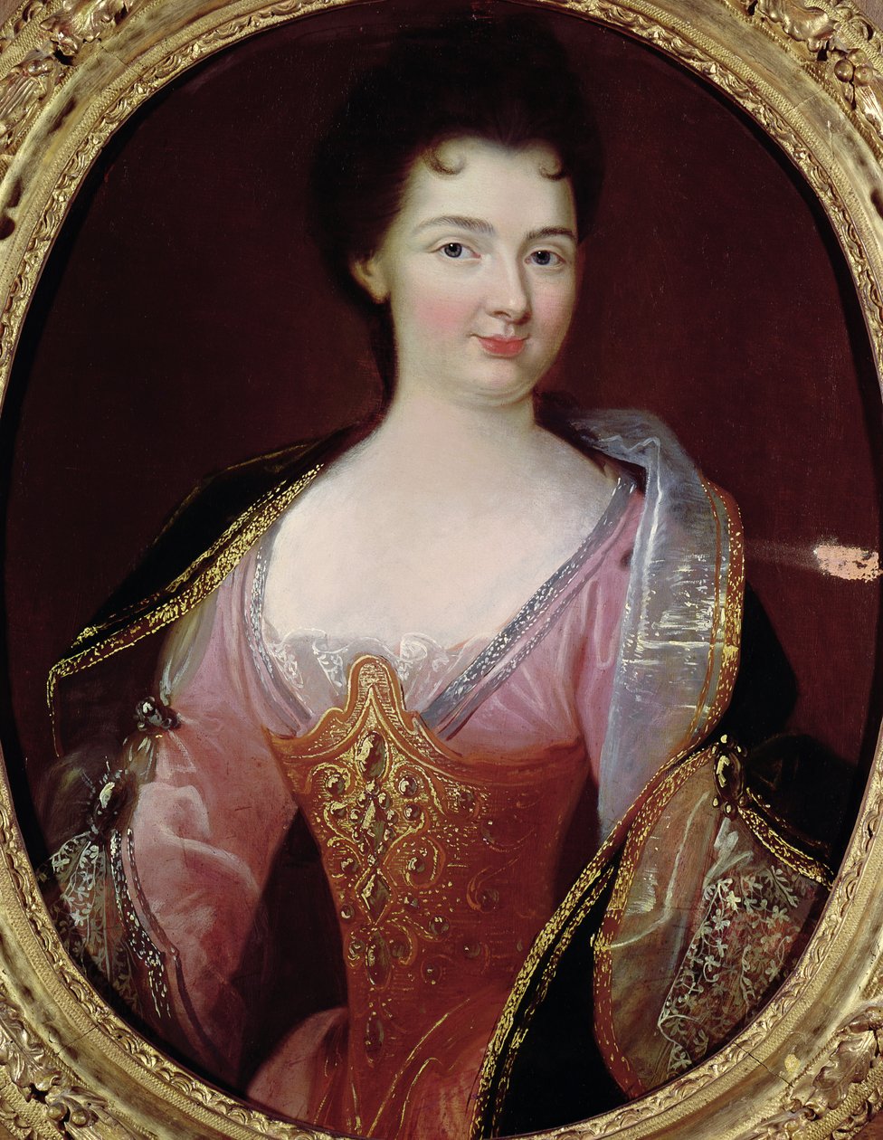 Portrett av Claudine Alexandrine Guerin de Tencin (1682-1749) av French School