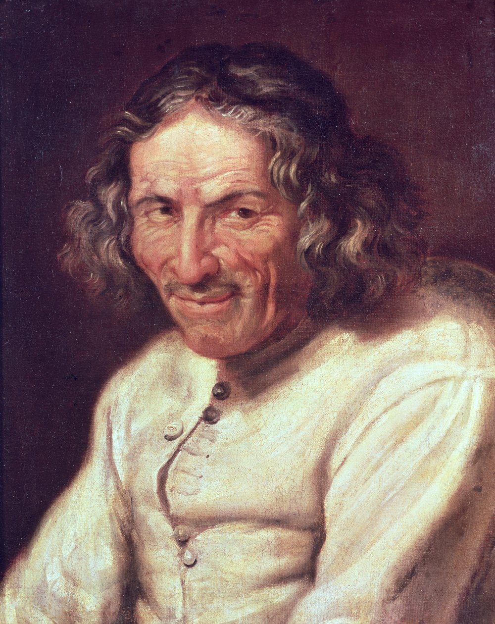 Portrett av Paul Scarron (1610-60) av French School