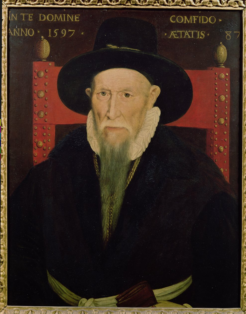 Portrett av Theodore de Beze (1519-1605) av French School