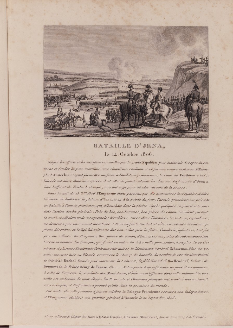 Slaget ved Jena, 14. oktober 1806 av French School
