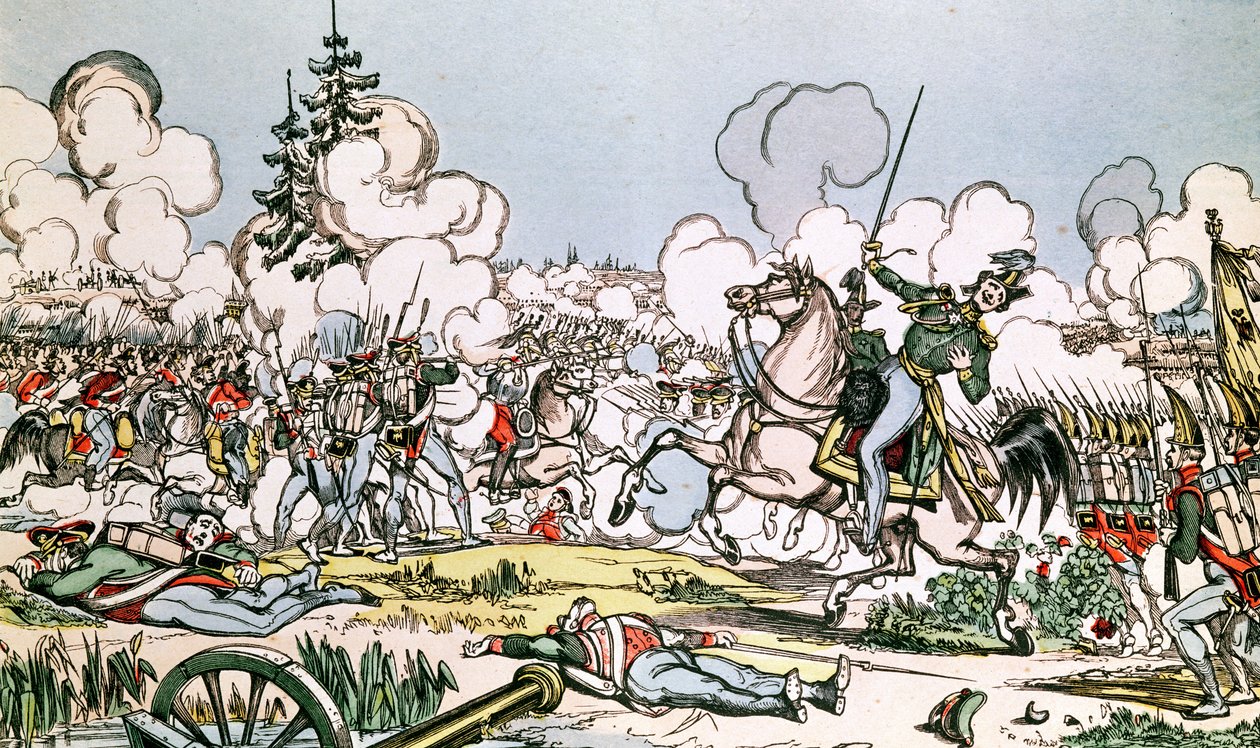 Slaget ved Moskva, 7. september 1812 av French School