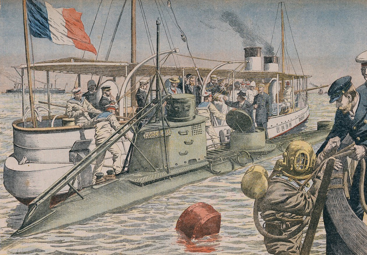 The Bizerte Catastrophe, illustrasjon fra 