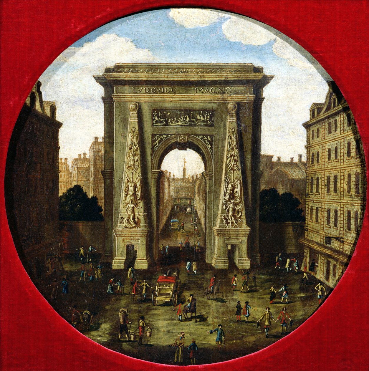 Porte Saint-Denis av French School