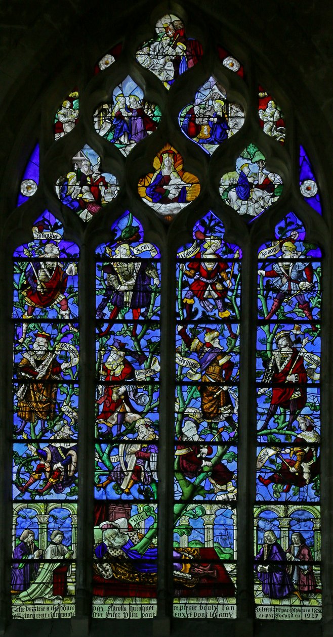 The Tree of Jesse: Jesse, 1557 av French School