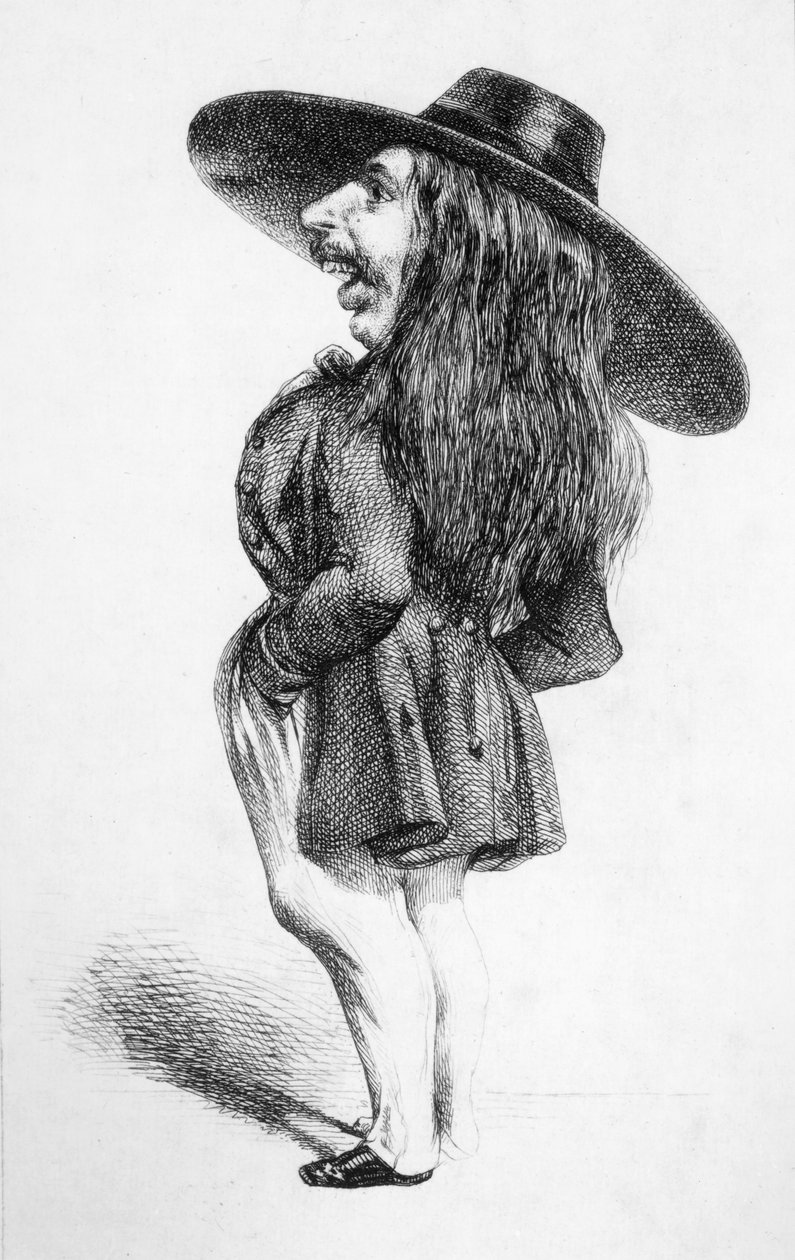 Theophile Gautier (1811–72) av French School