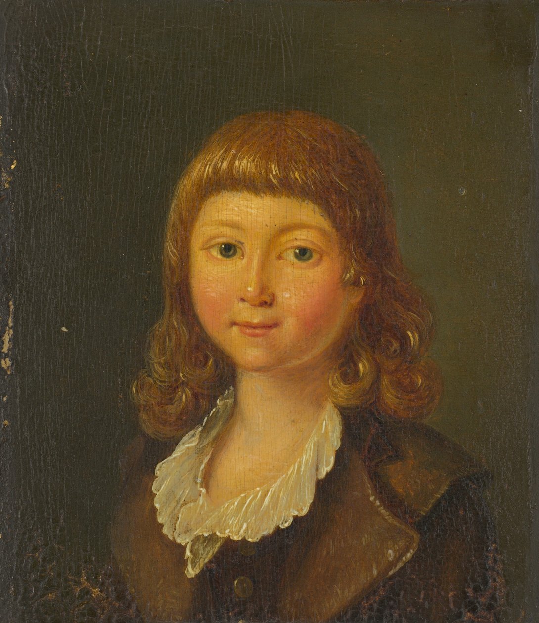 Portrett av en ung gutt av French 18th Century