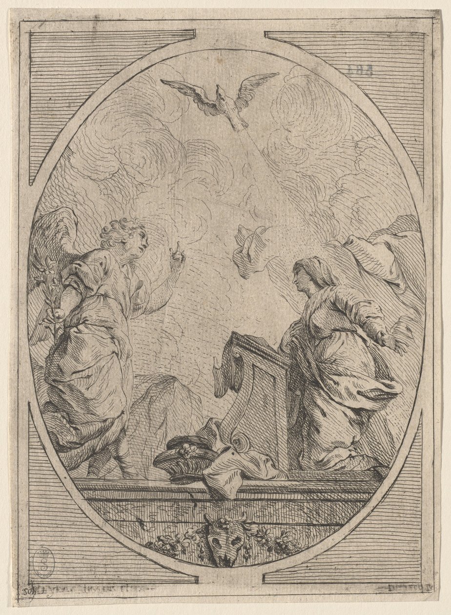 Kunngjøringen av French 18th Century after Pierre Hubert Subleyras