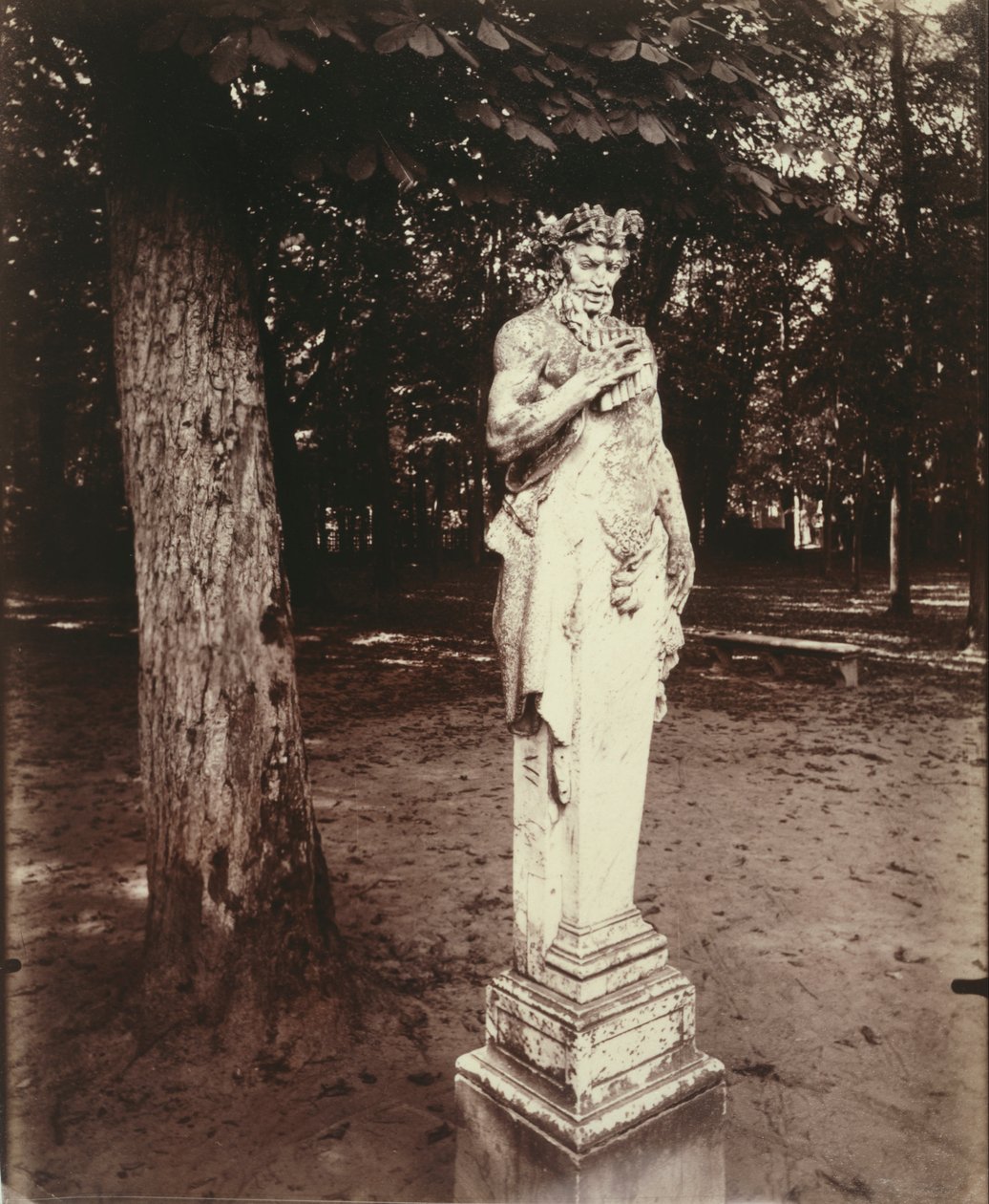 Versailles-Faun av Eugène Atget