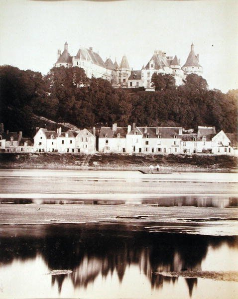 Lavvann, Loire-dalen, ca. 1880-90-tallet (s/hvitt-bilde) av French Photographer
