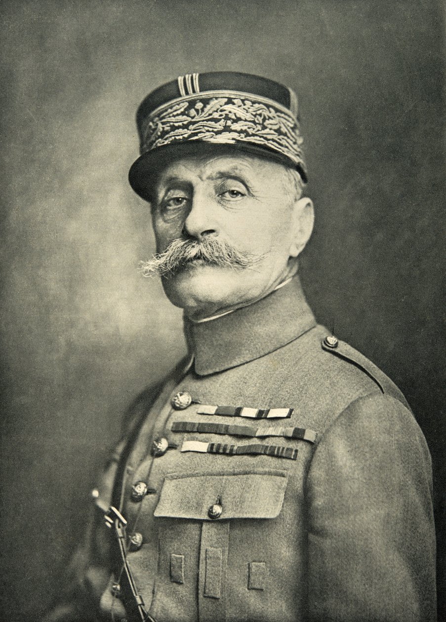 Marechal Foch (1851-1929), 1900-tallet (bilde) av French Photographer
