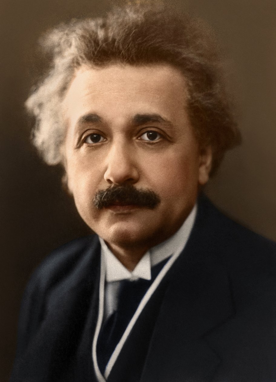 Portrett av Albert Einstein ca. 1922 (bilde) av French Photographer