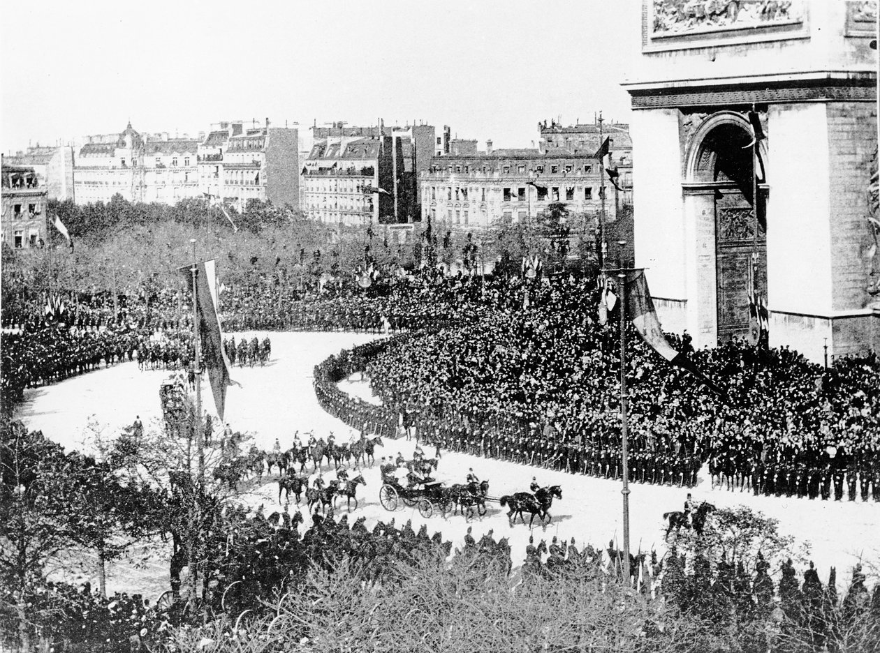 Tsar Nicholas IIs besøk i Paris, 1896 av French Photographer
