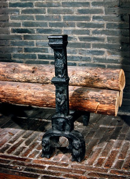 En rist (støpejern) (detalj av 229928) av French School