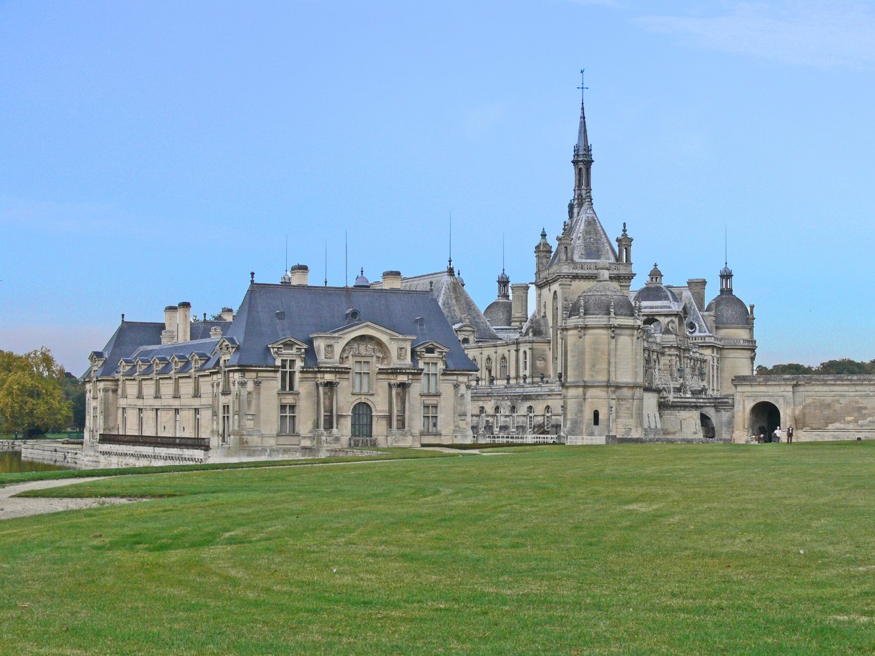 Utsikt over Chateau av French School