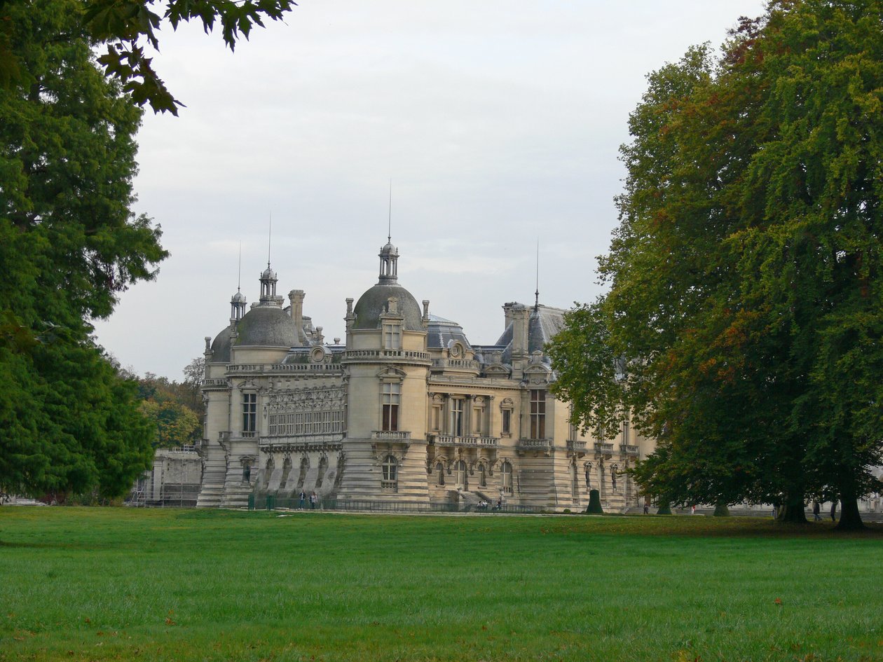 Utsikt over Chateau av French School