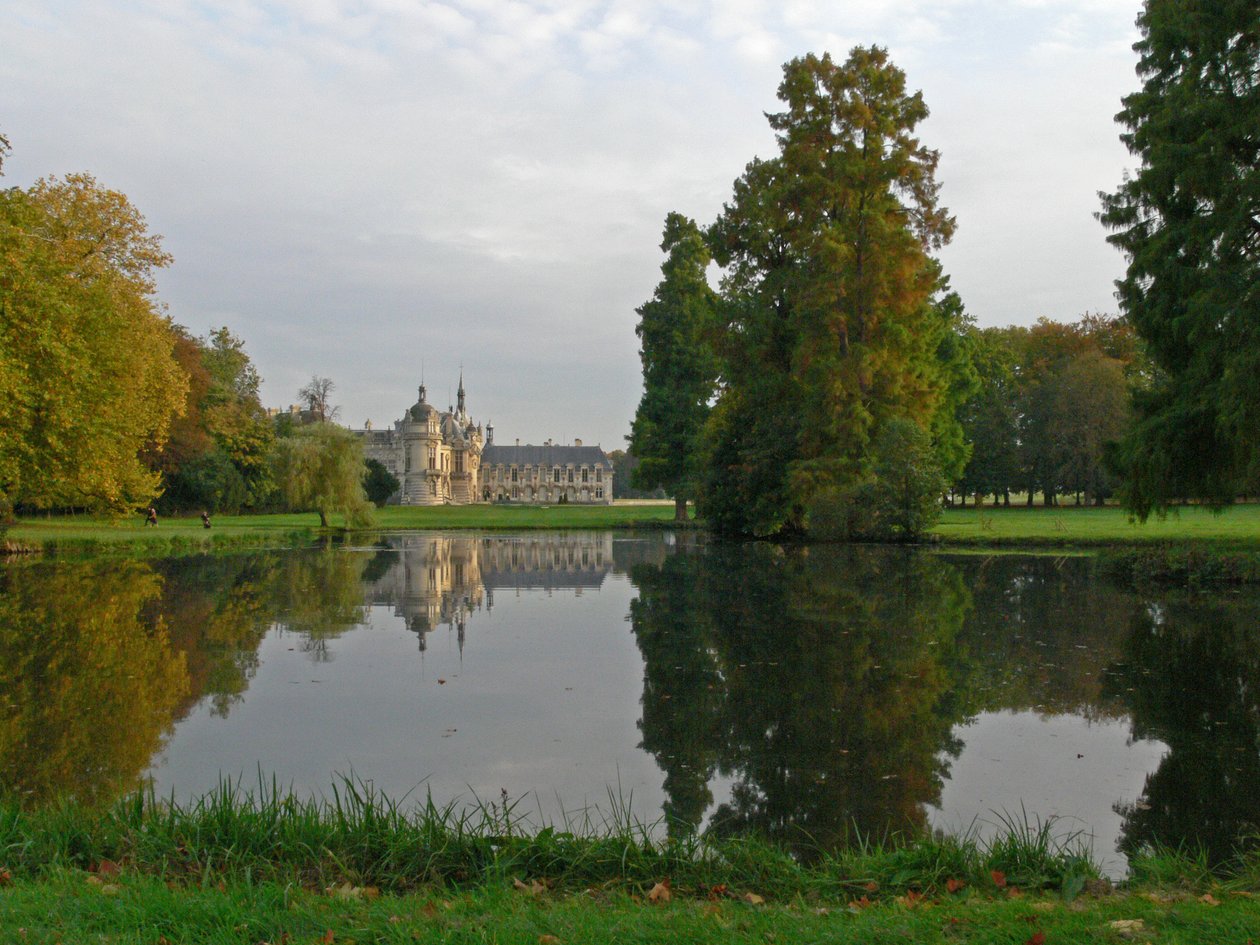 Utsikt over Chateau av French School