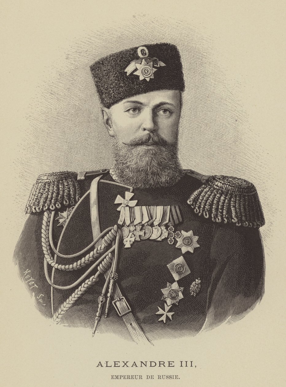 Alexander III, keiser av Russland av French School