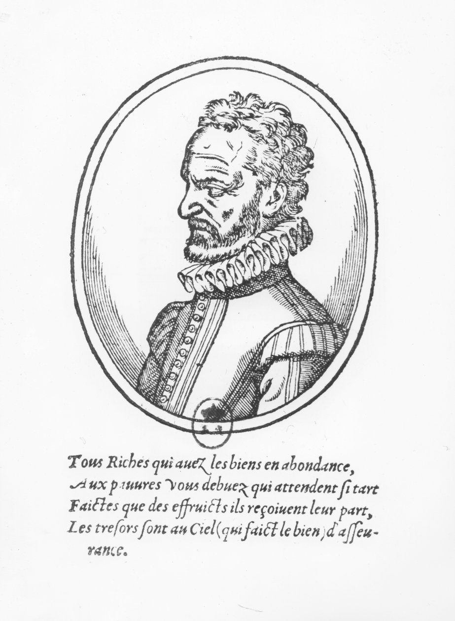 Barthélemy de Laffemas (gravering) av French School