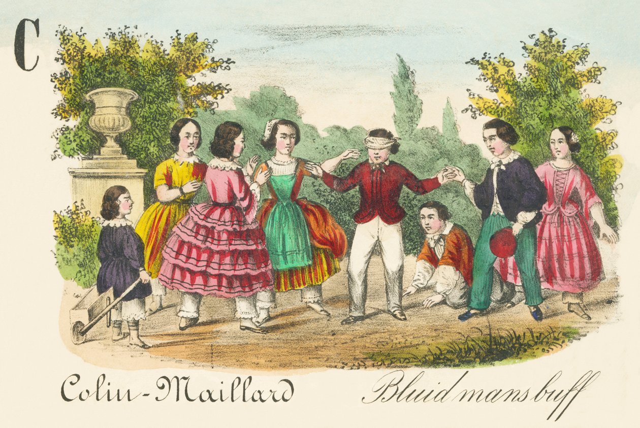 C: Colin-Maillard - Bluid mans av French School