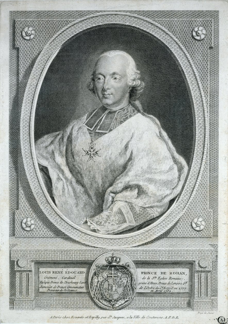 Kardinal av Rohan (1734–1803) av French School