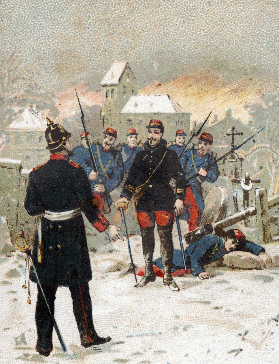 Loigny kirkegård 2. desember av French School