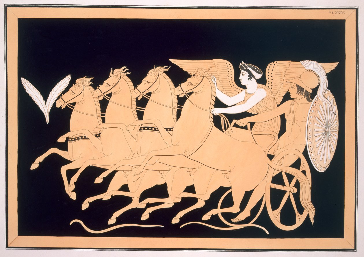 Charioteers, utgitt 1808-10 av French School