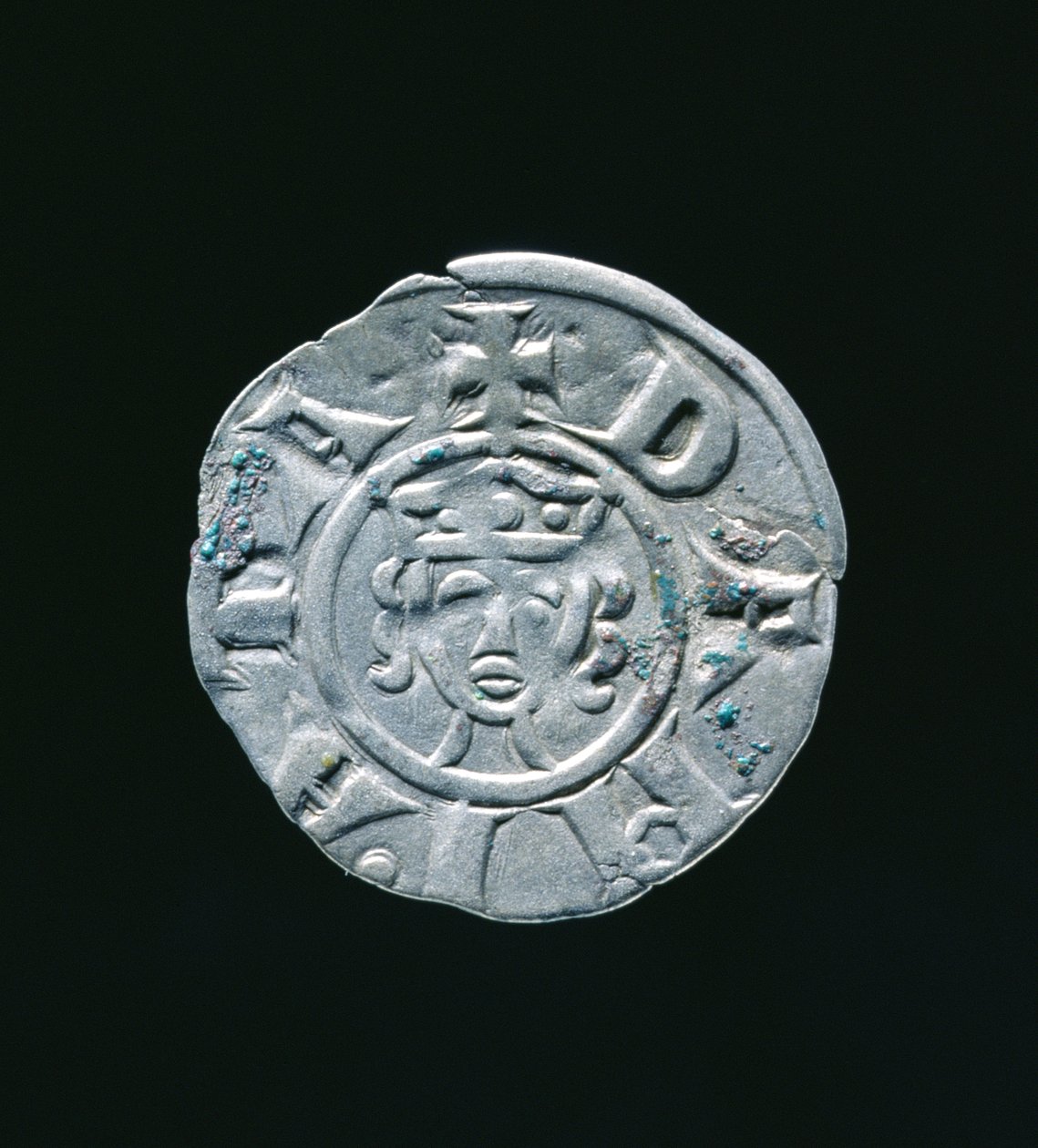 Mynt til Johannes av Brienne (ca. 1170-1237) av French School