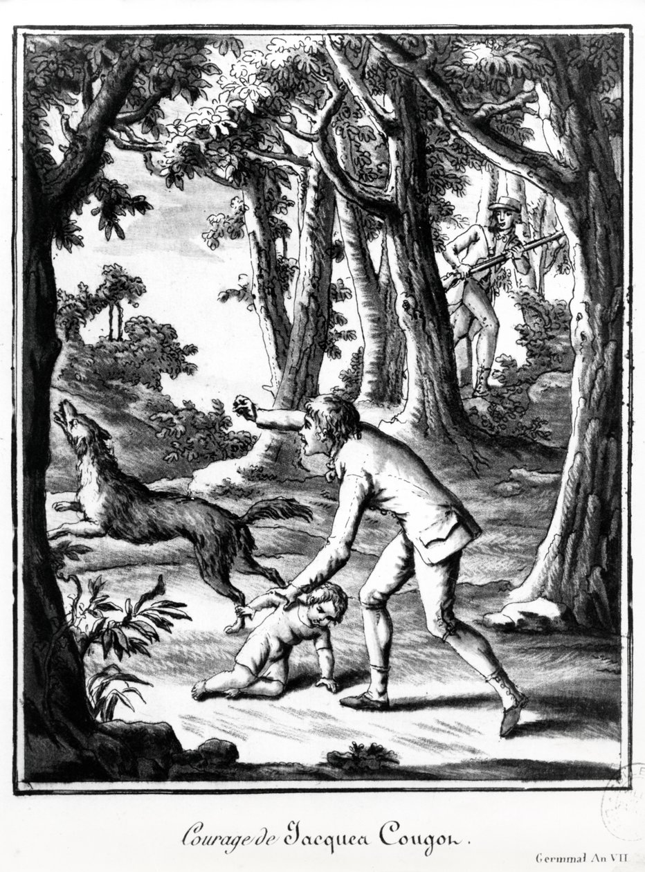 Courage of Jacques Cougon, 1799 av French School