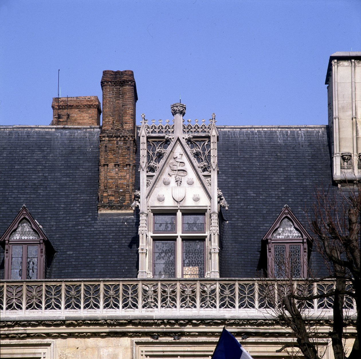 Detalj. Cluny-museet i Paris. av French School