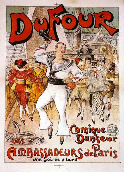 Du Four-plakat (litho i farger) av French School