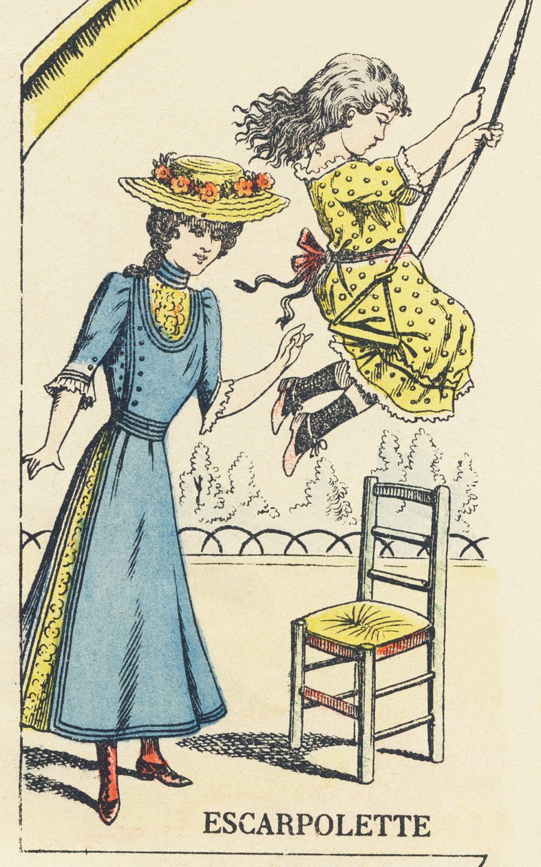 E: Escarpolette av French School
