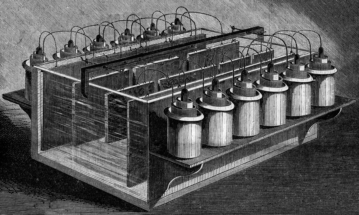 Verksteder for elektrotyping av French School