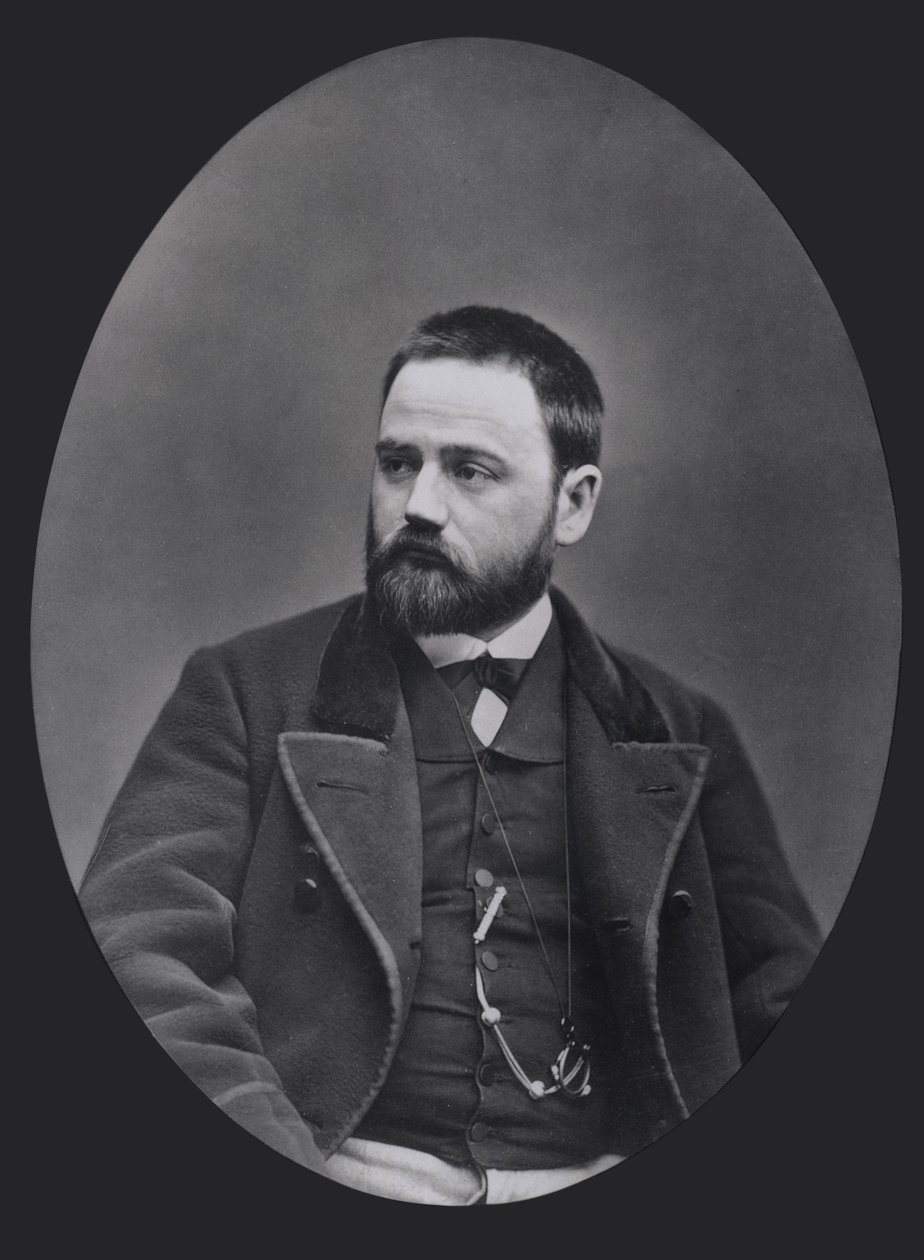 Emile Zola (1840-1902), ca. 1870-80 av French School