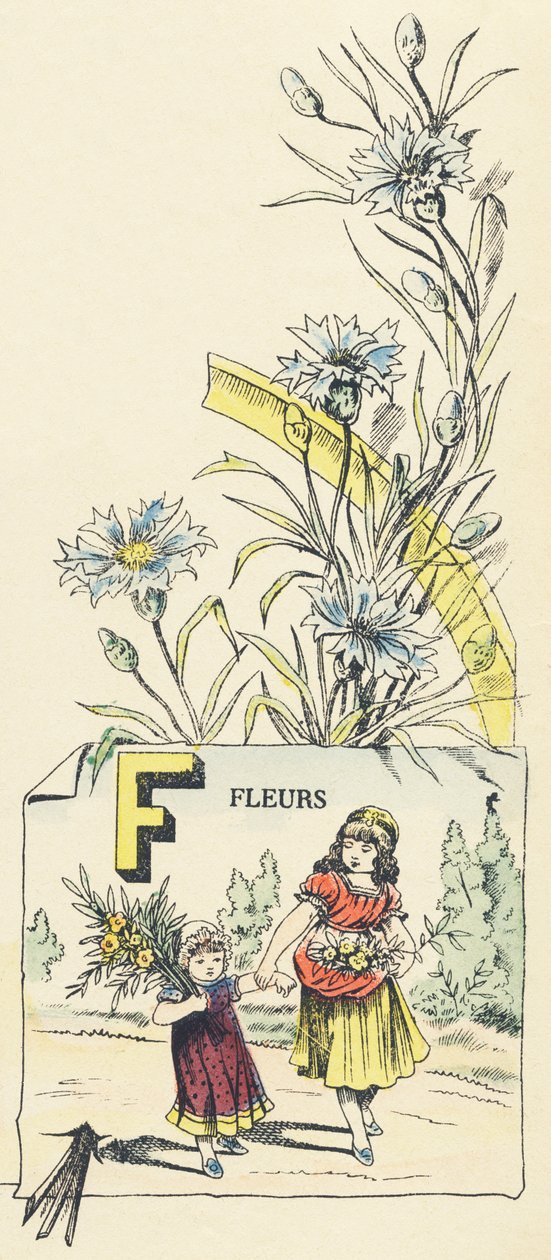 F: blomster av French School