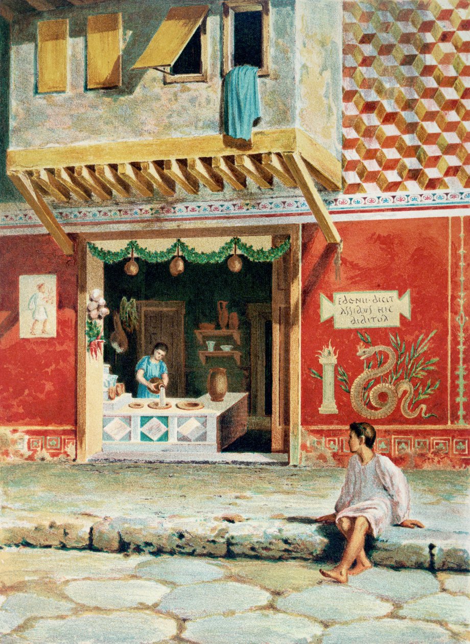 Matbutikk, Pompeii av French School