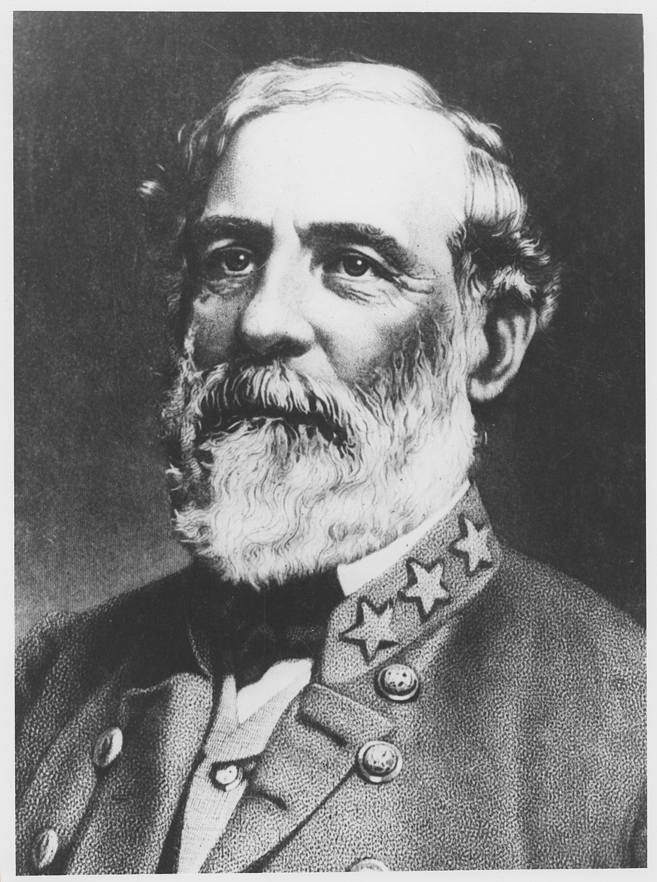 General Lee (litho) av French School