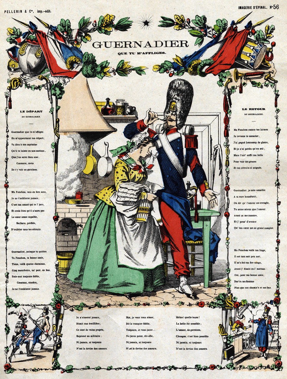 Guernadier at du sørger over meg. av French School