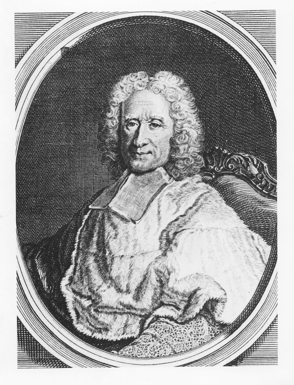 Guillaume Dubois (gravering) av French School