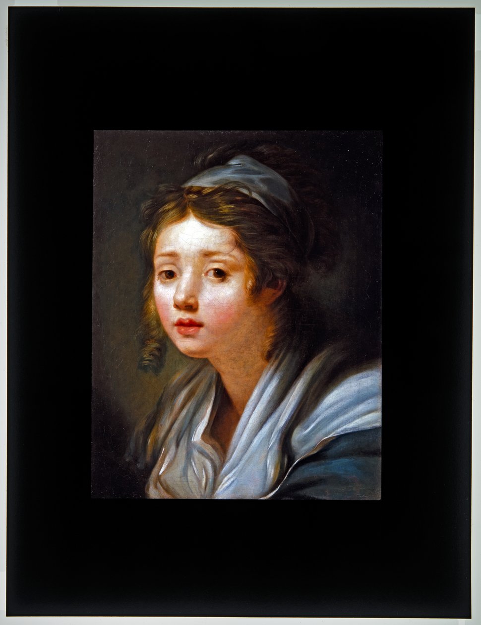 Head of a Girl, udatert av French School