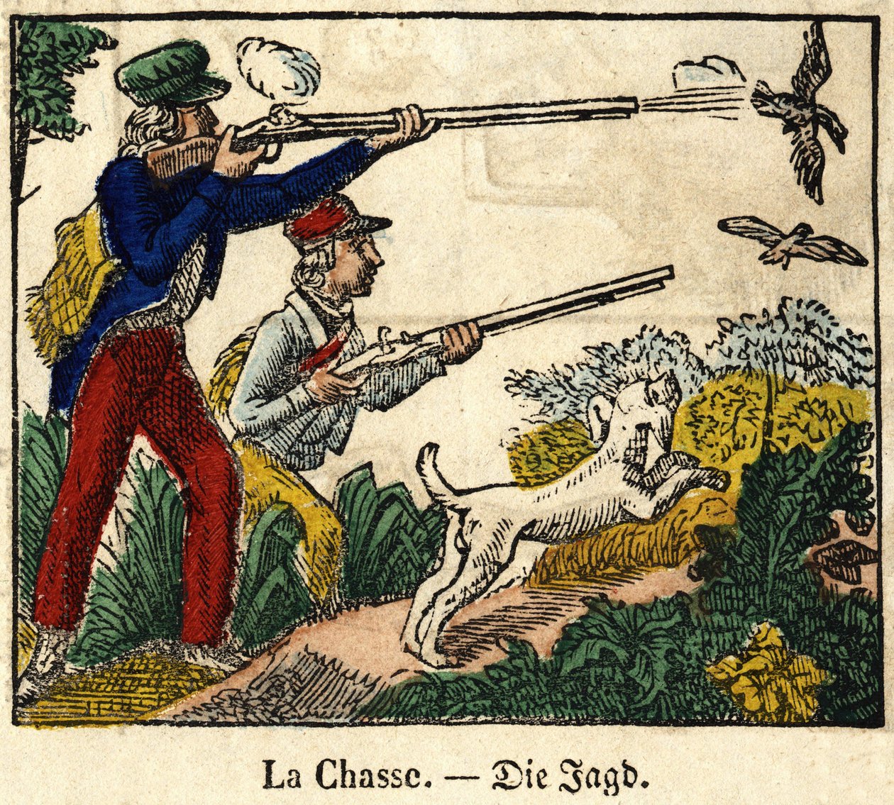 Hunting av French School