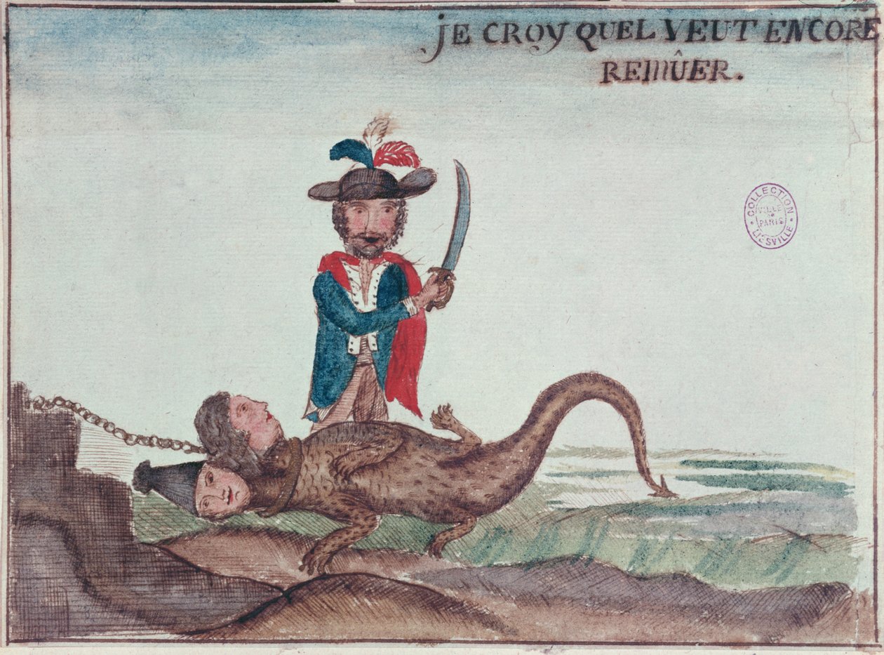 Jeg tror den fortsatt beveger seg, 1789 av French School