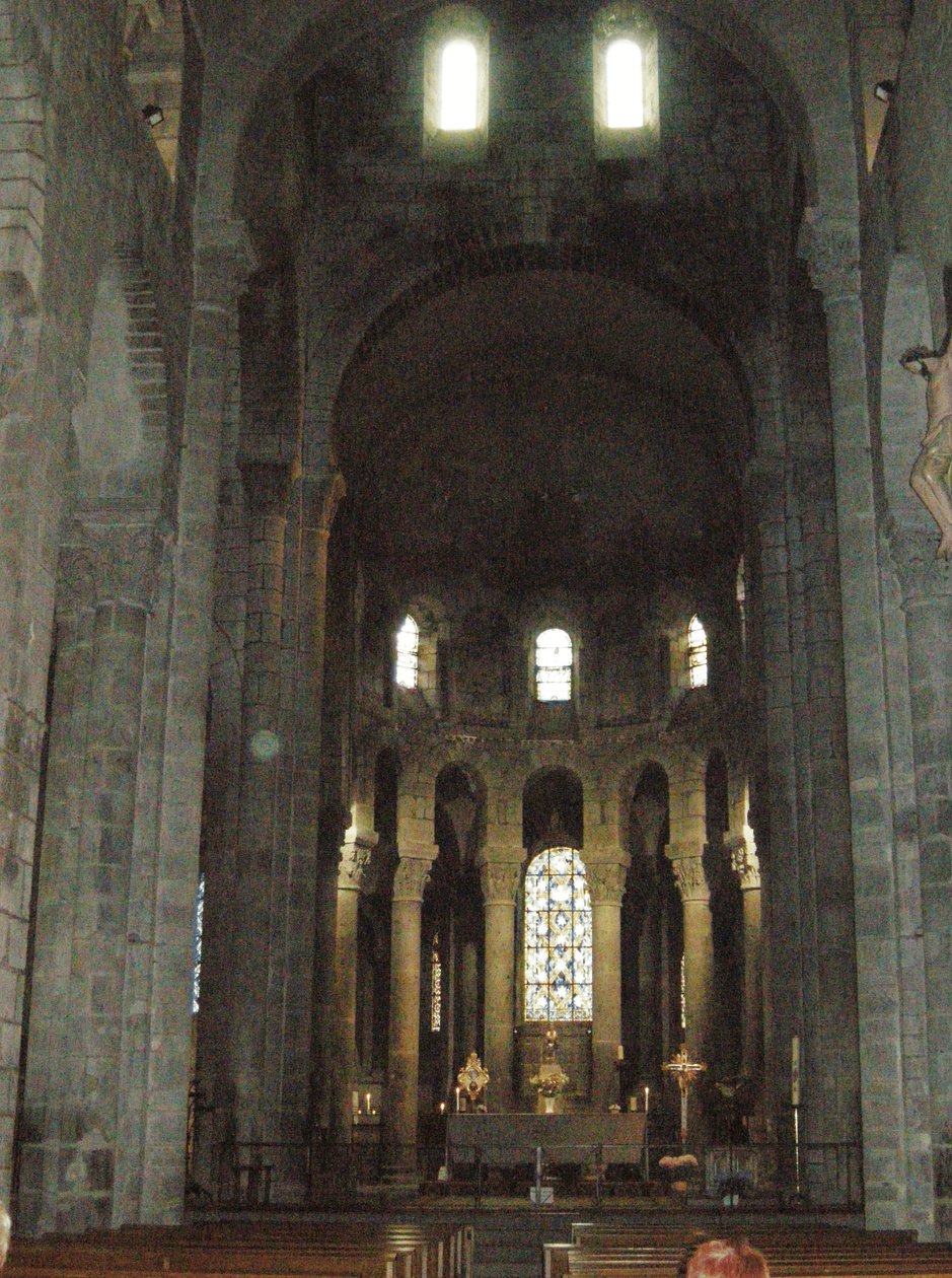 Innvendig utsikt over basilikaen av French School