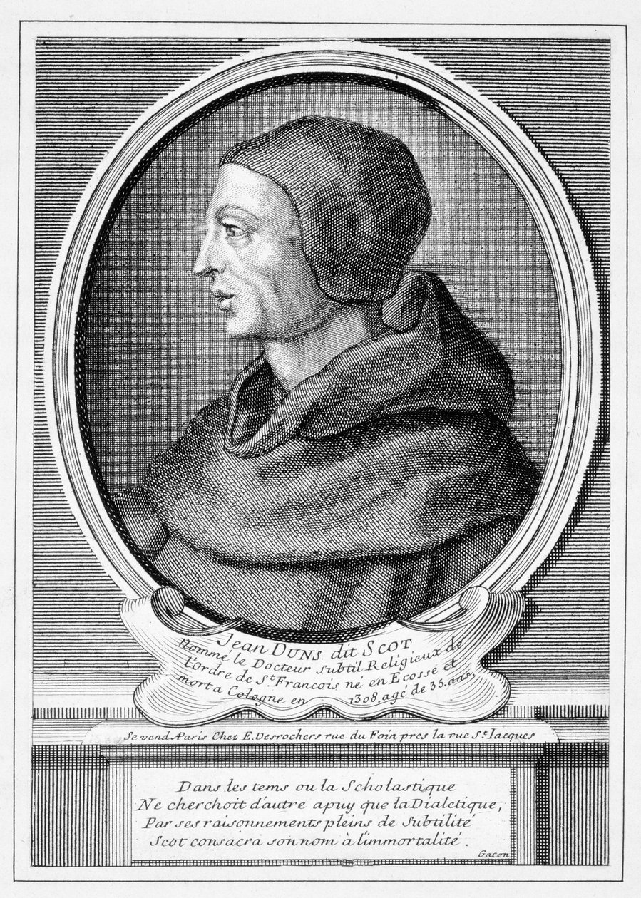 John Duns Scotus (ca. 1266-1308) av French School