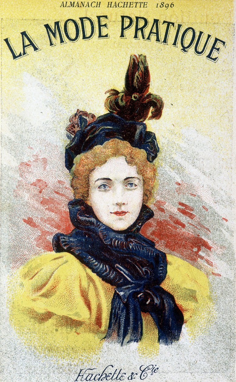 Praktisk mote i ""almanakkøks""" 1896. av French School