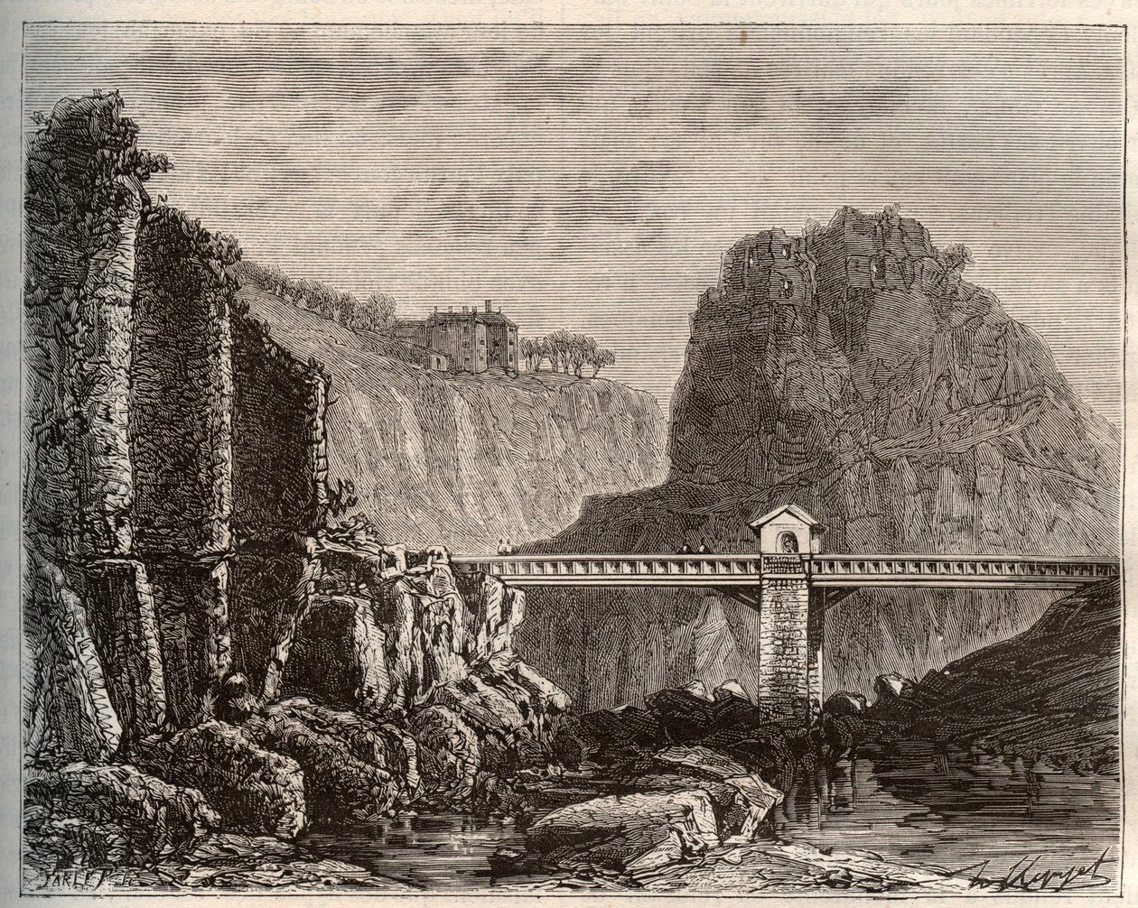 Lozere: STE-MADELEINE bergarter av French School