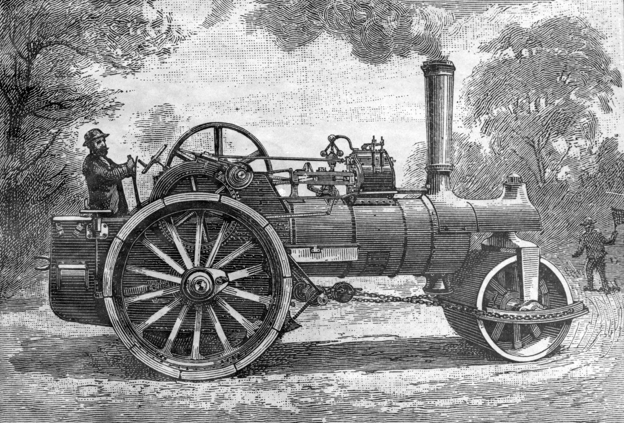 Machine Routiere, hentet fra Science Illustré, 1891 av French School