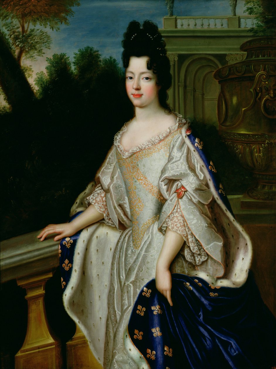Marie-Adelaide av Savoy (1685-1712) hertuginne av Burgund av French School